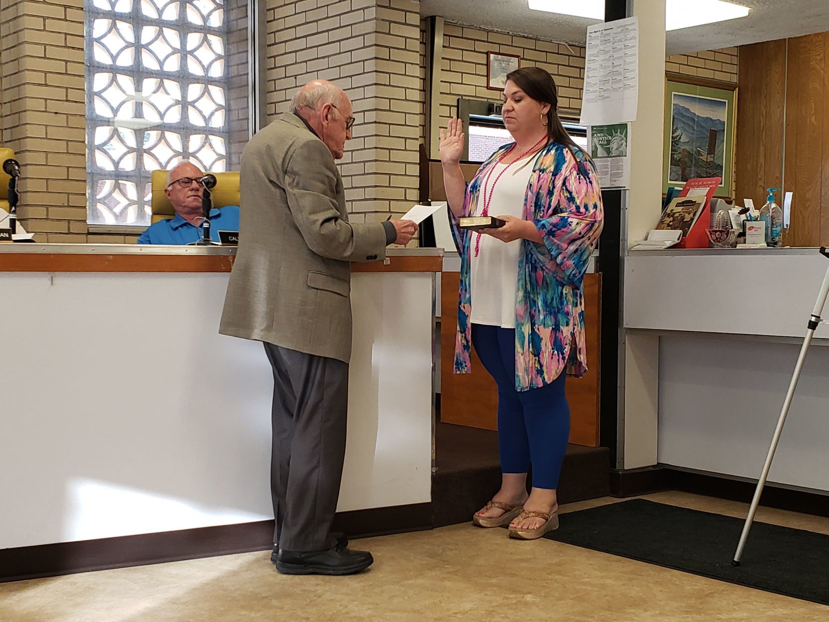 Eldreth sworn in as Zoning Administrator